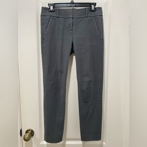 LOFT Marisa skinny pants. Dark gray. Size 0.